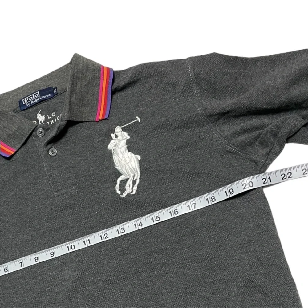 Polo Ralph Lauren Long Sleeve Polo Shirt Boys XL Big Pony  Rugby long sleeve